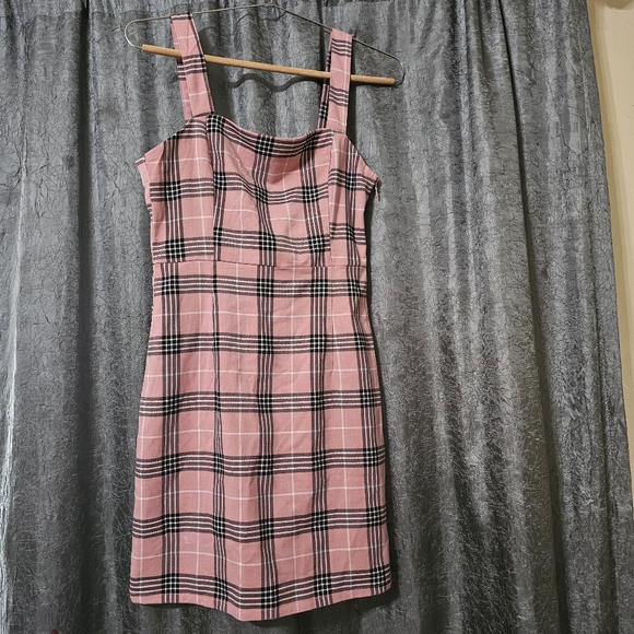 New H&M Divided Plaid Dress size 4 - Picture 2 of 3
